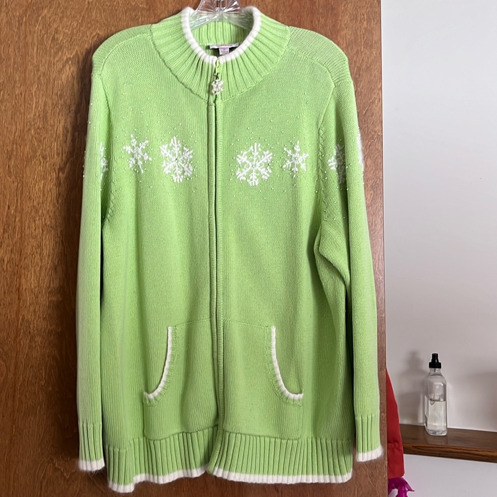 Ladies Quacker Factory sweater